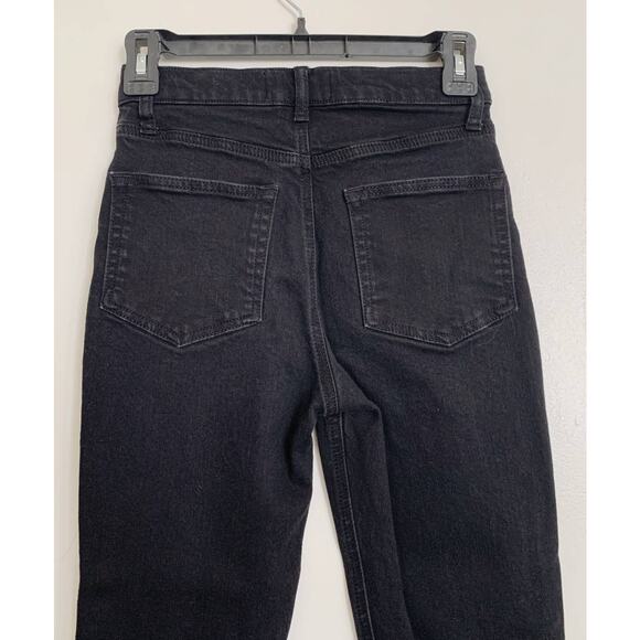 Black Reformation High Waisted Skinny Jeans 25 - Picture 4 of 5